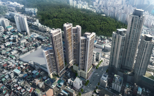 힐스테이트황금역리저브 조감도